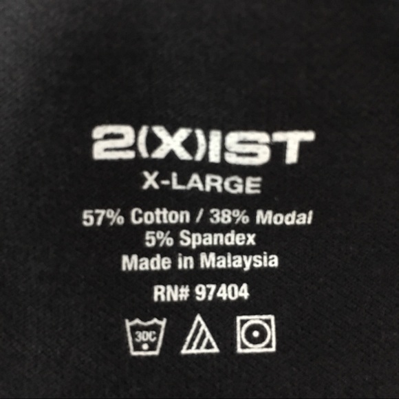 Men’s 2xist Black Athletic Tank - Picture 4 of 4